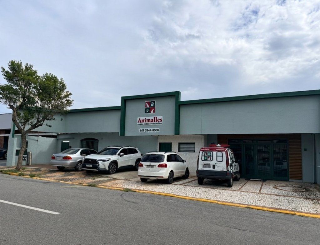 Fachada da Animalles Centro Médico Veterinário em Paulínia